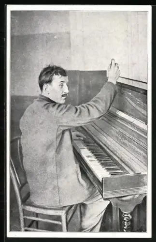 AK Gabriel Paradis apprend la profession d`accordeur de pianos, La Famille du Rameau d`Olivier, Carte No. 45