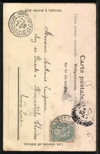 AK Schweizer Soldaten mit Tüchern, Flagge, Passepartout