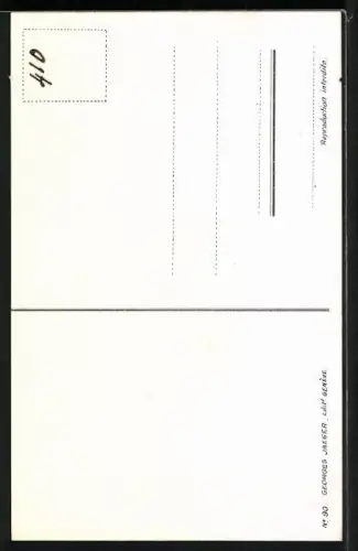 Künstler-AK Schweiz, Neutralité, Schweiz als Akrobat balanciert zwischen Deutschland und Frankreich