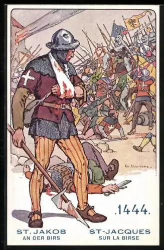 AK St. Jakob an der Birs, Schlacht an der Birs 1444