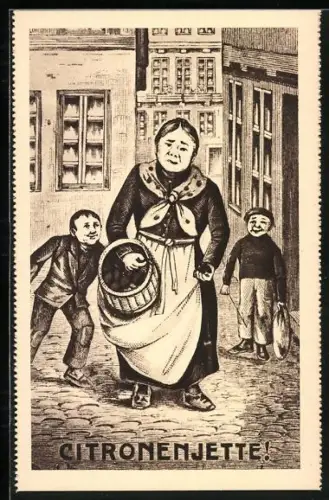 Künstler-AK Hamburg, Citronenjette
