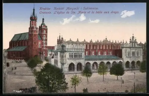 AK Krakow, Kosciot Maryacki i Sukiennice