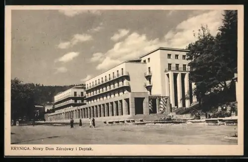 AK Krynica, Nowy Dom Zdrojowy i Deptak