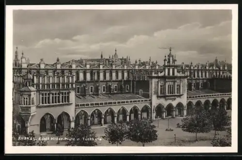 AK Krakau, Platz u. Tuchhalle