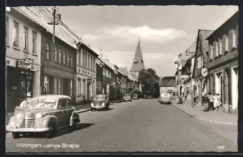 AK Wittingen, Lange Strasse, VW Käfer