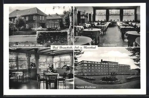 AK Bad Bramstedt, Kurhaus an den Auen, Speisesaal, Neues Kurhaus