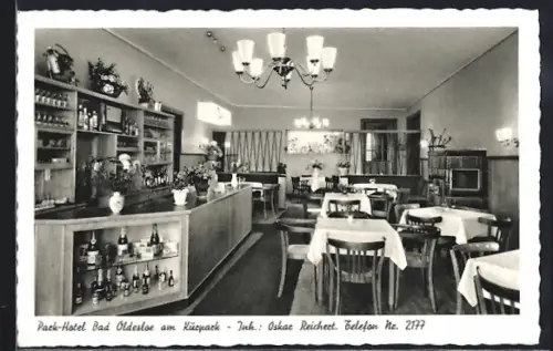 AK Bad Oldesloe, Park-Hotel am Kurpark, Inh. Oskar Reichelt