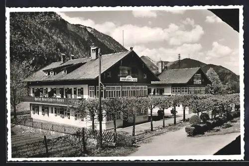 AK Bayrischzell, Hotel Deutsches Haus