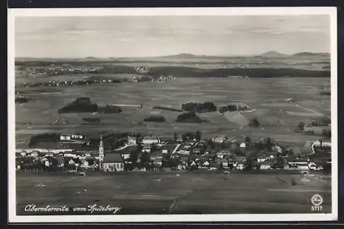AK Oberoderwitz, Ortsansicht vom Spitzberg