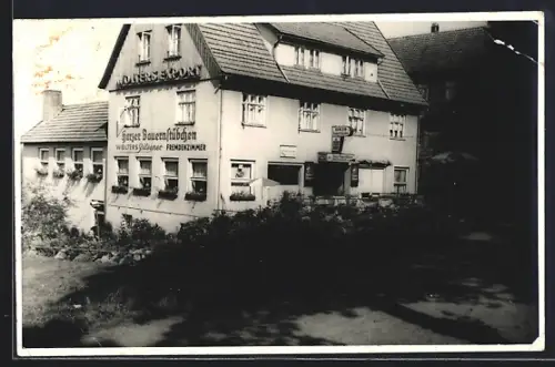 AK Braunlage /Harz, Gasthaus Harzer Bauernstübchen, Inh. E. Kotthaus in der Tanner Strasse 20