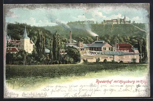 AK Roederhof /Huy, Roederhof mit Huysburg