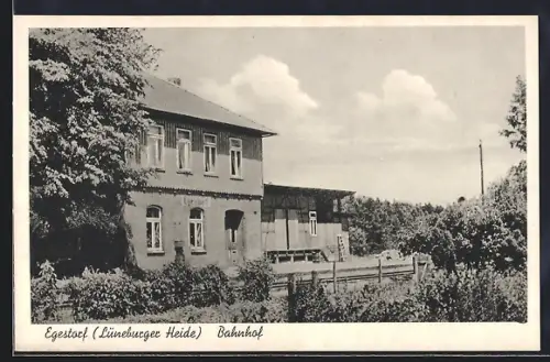 AK Egestorf /Lüneburger Heide, Bahnhof