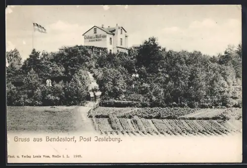 AK Bendestorf /Jesteburg, Gasthaus Waldfrieden von August Müller