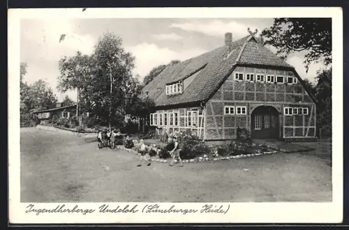 AK Undeloh /Lüneburger Heide, Jugendherberge