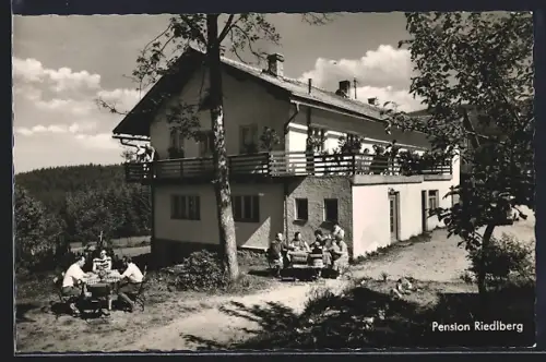 AK Oberried / bayerischer Wald, Pension Riedlberg