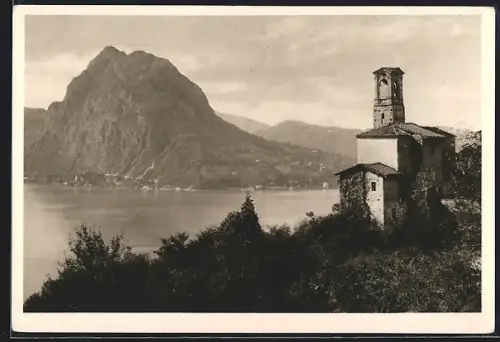 AK Castagnola-Lugano, Chiesa e Monte San Salvatore
