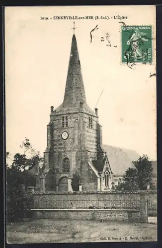 AK Senneville-sur-Mer /S.-Inf., L`Église