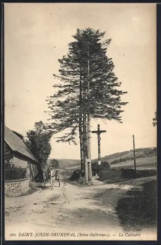 AK Saint-Jouin-Bruneval /Seine-Inférieure, Le Calvaire