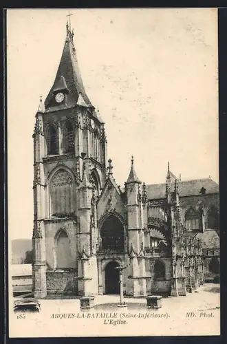 AK Arques-la-Bataille /Seine-Inférieure, L`église