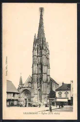 AK Lillebonne, Église, XVI siècle