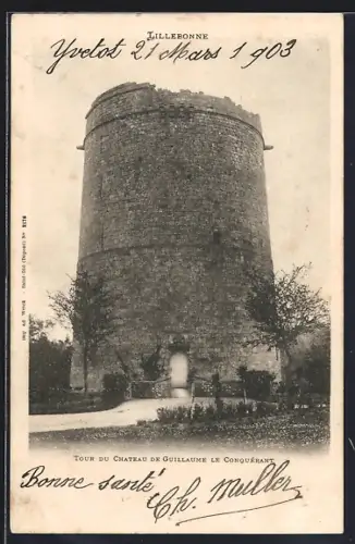 AK Lillebonne, Tour du Château de Guillaume le Conquérant