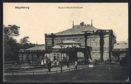 AK Magdeburg, Gruson-Gewächshäuser