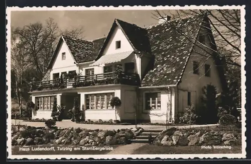 AK Tutzing, Hotel-Pension Haus Ludendorff
