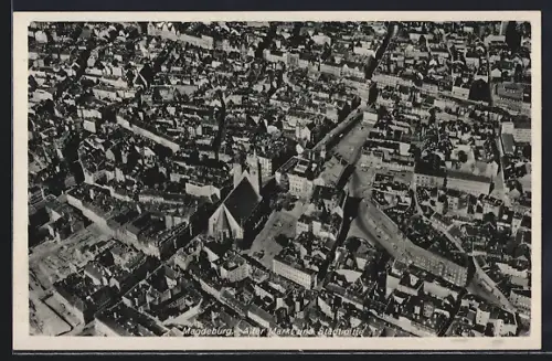AK Magdeburg, Alter Markt und Stadtmitte