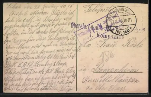 AK Libau, Strandleben an der Ostsee