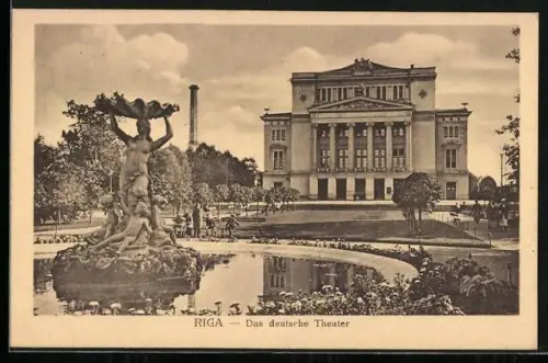 AK Riga, Das deutsche Theater