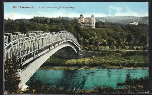 AK Bad Neuenahr, Ahrbrücke, Johannisberg