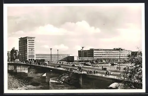AK Frankfurt-Sachsenhausen, Friedensbrücke