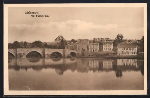 AK Melsungen, Alte Fuldabrücke