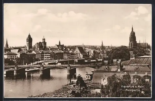 AK Frankfurt a. Main, Mainpartie