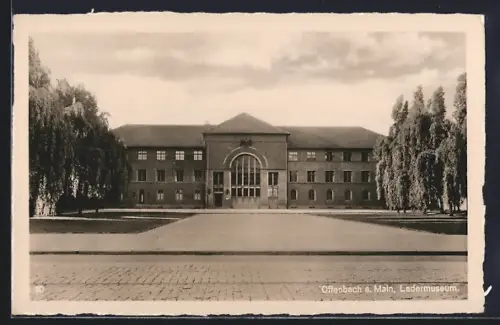 AK Offenbach a. Main, Ledermuseum