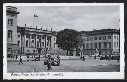 AK Berlin, Unter den Linden, Universität