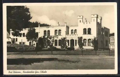 AK Bad Doberan, Handwerker-Genossenschafts-Schule