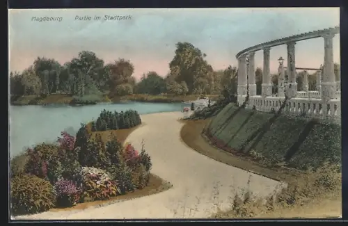 AK Magdeburg, Partie im Stadtpark