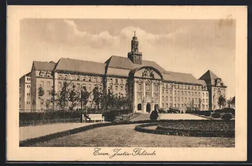 AK Essen / Ruhr, Justiz-Gebäude