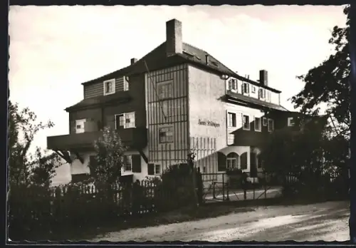 AK Lückendorf /Zittauer Gebirge, Hotel-Pension Haus Rüdiger am Hochwald
