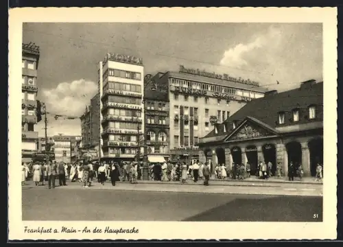 AK Frankfurt a. Main, Hauptwache