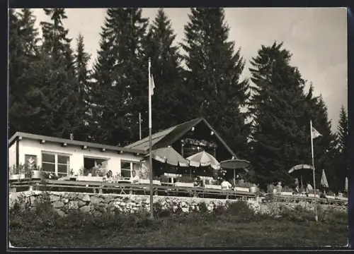 AK Sonthofen /Allg., Berggasthof Leni-Hütte, Bes.. H. Löffler