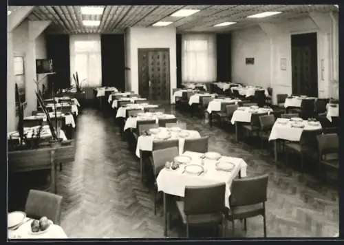 AK Kühlungsborn /Ostsee, FDGB-Erholungsheim Mecklenburg, Speisesaal