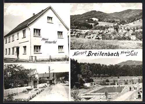 AK Breitenbach / Schleusingen, Haus Vessertal, Schwimmbad