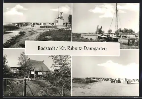 AK Bodstedt /Ribnitz-Damgarten, Strandpartie