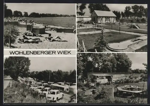 AK Gross Walmstorf, Campingplatz Niendorfer Weg, Wohlenberger Wiek