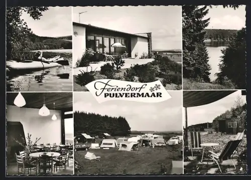 AK Gillenfeld /Eifel, Feriendorf Pulvermaar