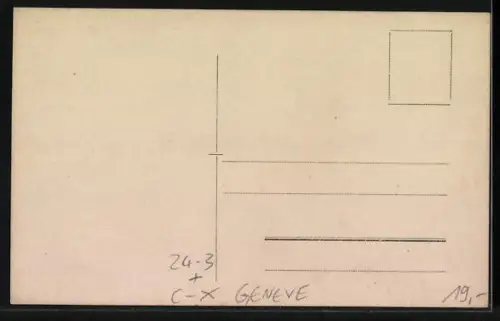 AK Genève, Usine à Gaz après l`Explosion du 23 Août 1909