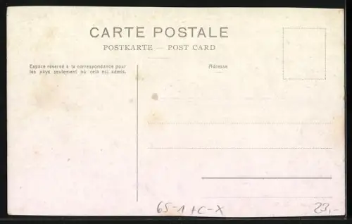 AK Genève, Arrivée de l`express du Simplon, Bahnhof