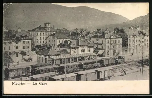 AK Fleurier, La Gare